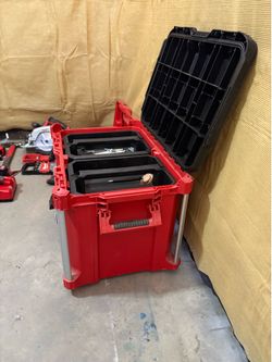 Milwaukee tools  6ft ladder  impact drill batteries sawzall and more
