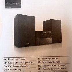 Phillips BTM 2310 Micro Misc System