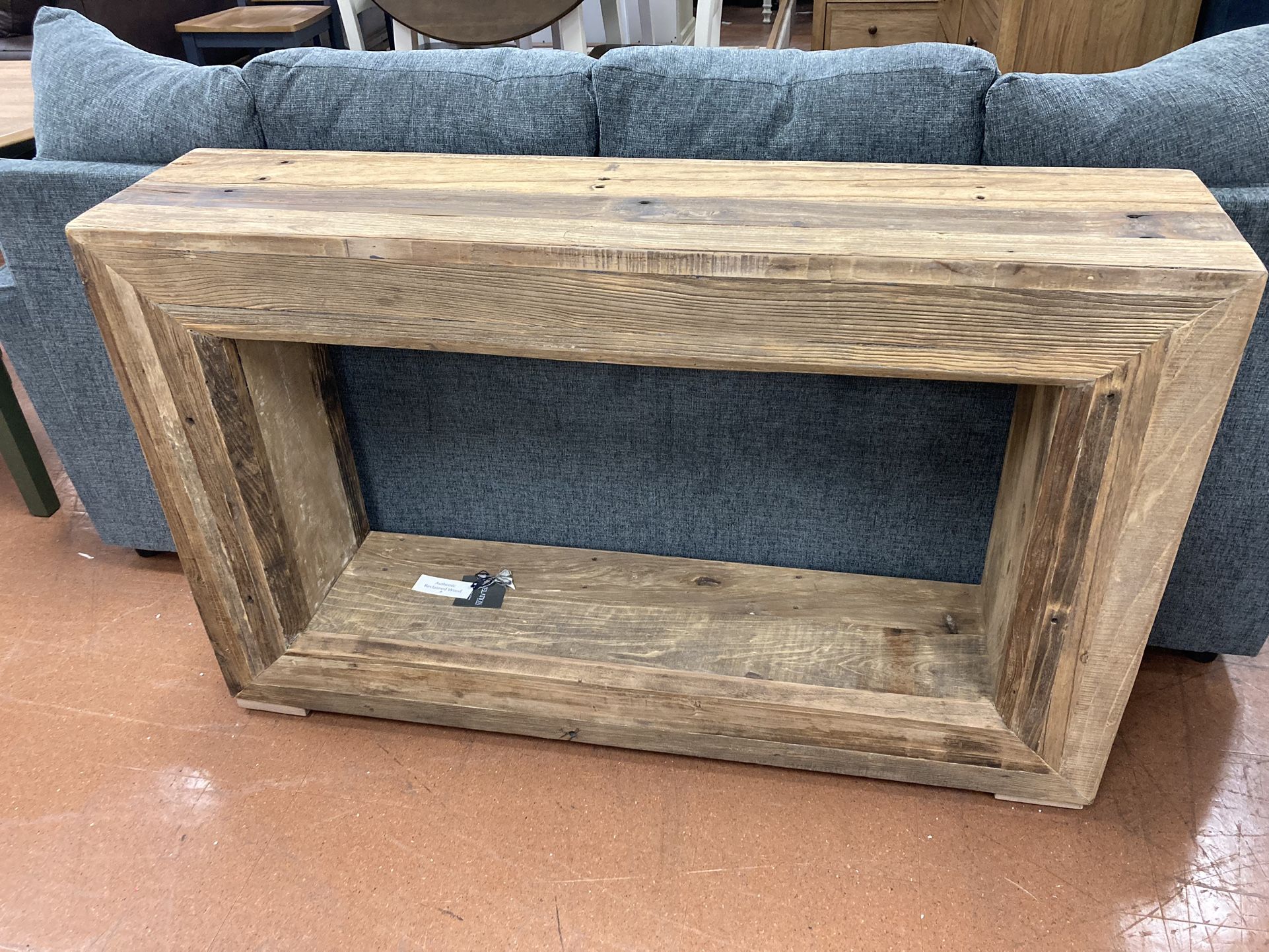 New 52” Console — RECLAIMED WOOD