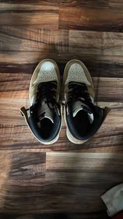 Size 12 air Jordan ones (tan colorway)