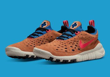 Nike Free Run Trail Dark Russet Blue Nebula CW5814-201 Men's Size 11 New!