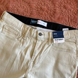 Cream Old Navy Pants 