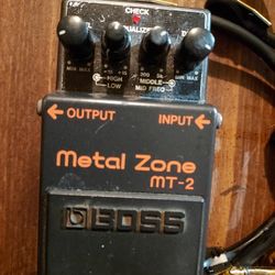 Metal Pedal & Cables