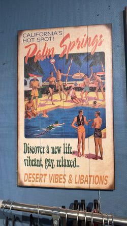 Palm Springs vintage sign