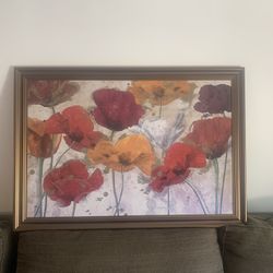 Oil On Canvas Picture And Frame  3 Feet X 2 Feet