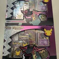 Pokémon Celebrations Collection: Dragapult Prime Box NEW Sealed SELL/TRADE