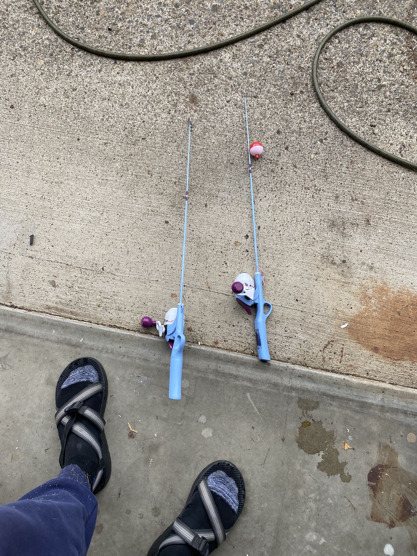 Princess Elsa/anna Fishing Poles