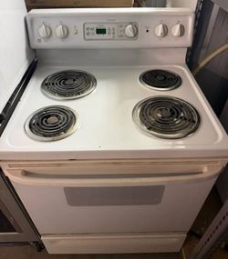 30 Inch Electric Stove White