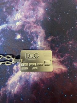 Dolce & Gabbana Credit Card Necklace