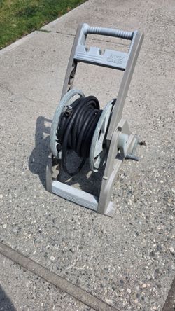 Garden Hose and Reel Cart