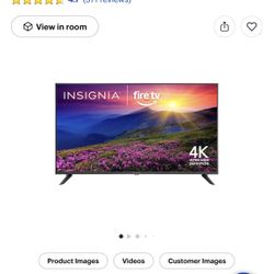 Insignia 43” Fire TV UHD