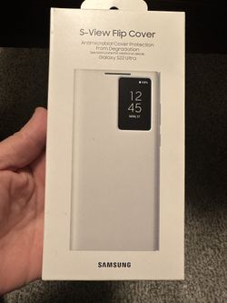 NEW S-VIEW FLIP COVER (samsung Galaxy S22 Ultra)