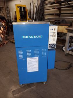 Branson 250 vapor degeaser .. parts cleaner