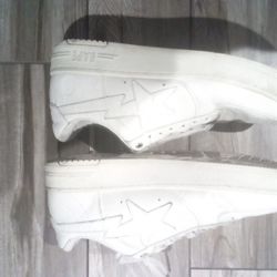 BAPE Bapesta #3 M2 White Sneakers