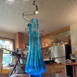 MCM, Le Smith, ,Peacock Blue Vase