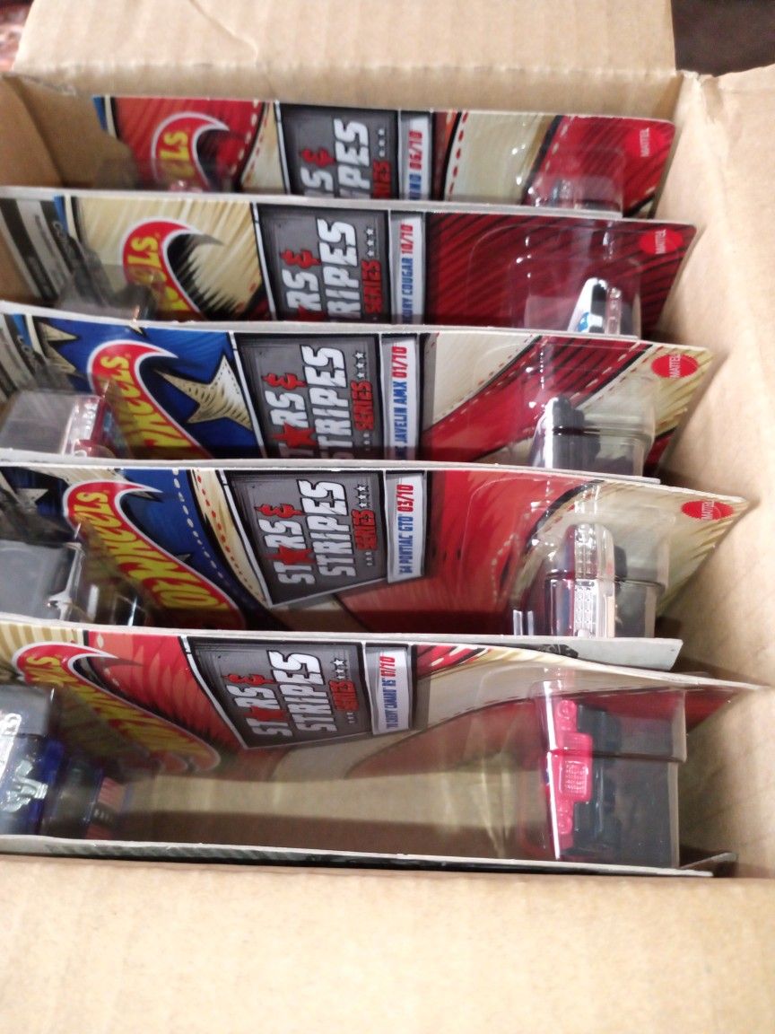 Stars And Stripes Hot Wheels Set 10/10
