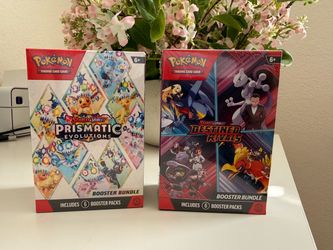 Pokémon Booster Bundles – Prismatic Evolutions & Destined Rivals
