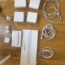 Apple / Mac Charger, USB-C, MagSafe3, power adapters, mouse, keyboard