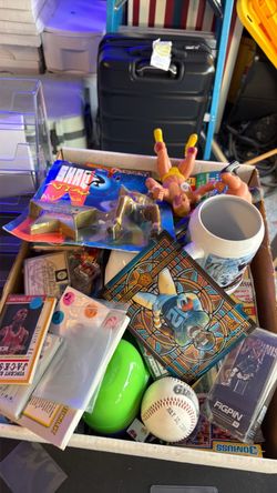 huge collection of sports cards and sports memorabilia