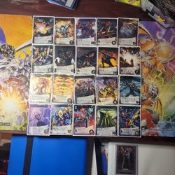 Marvels Legendary 10th Anniversary Foil Set Complete