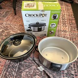 NEW Kitchen Cooking CROCK POT 🥘  — XL Size — Includes Box
