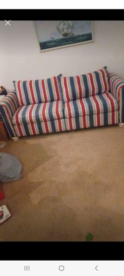 Nautical Stripe Couch 