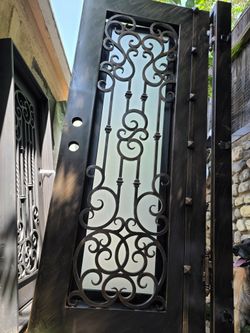 Iron door 36x80 with frame new