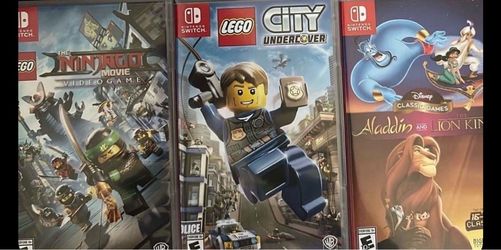 3 Nintendo Switch Games Bundle or separately
