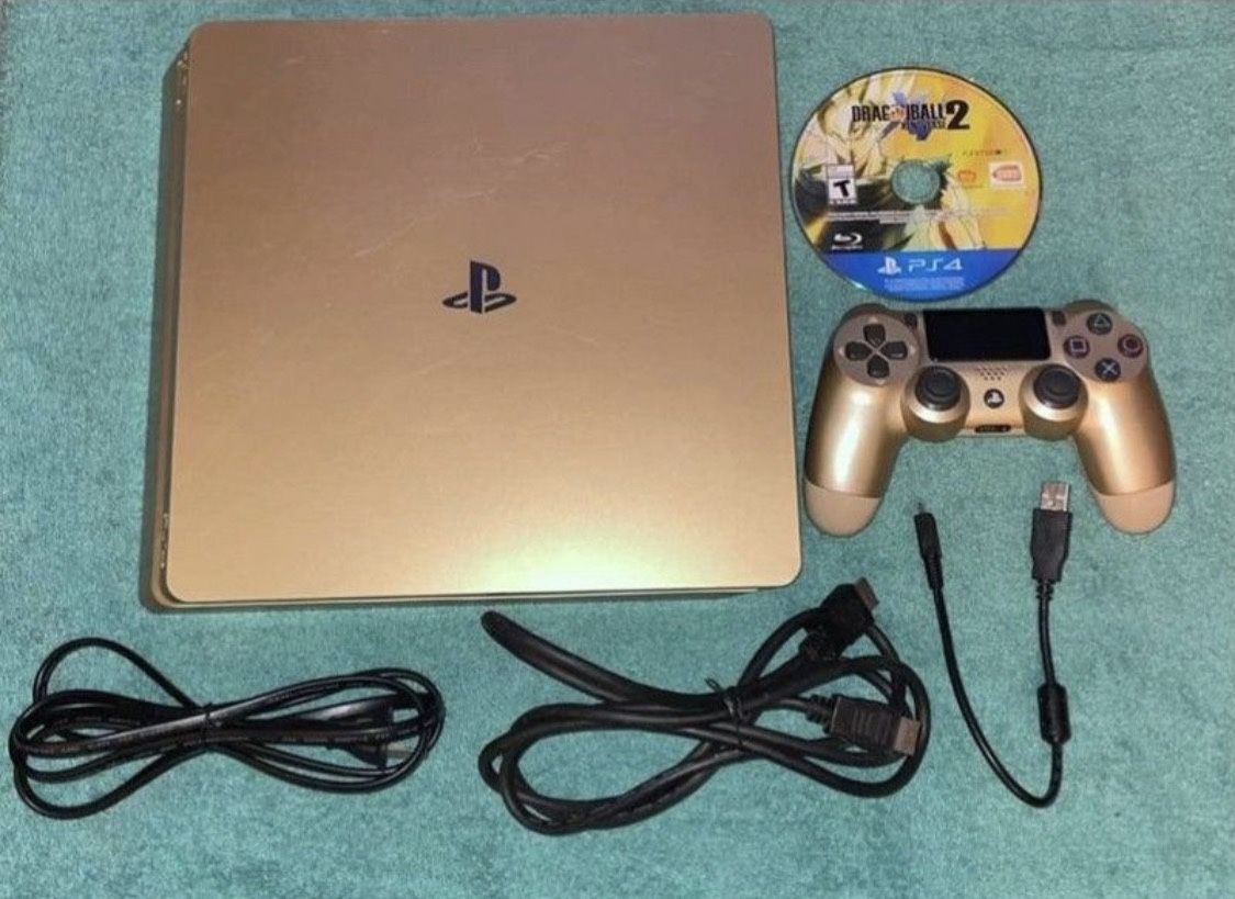 GOLD PS4 SLIM