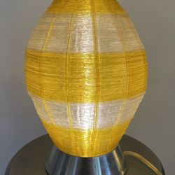 Spun Lucite Table Lamp