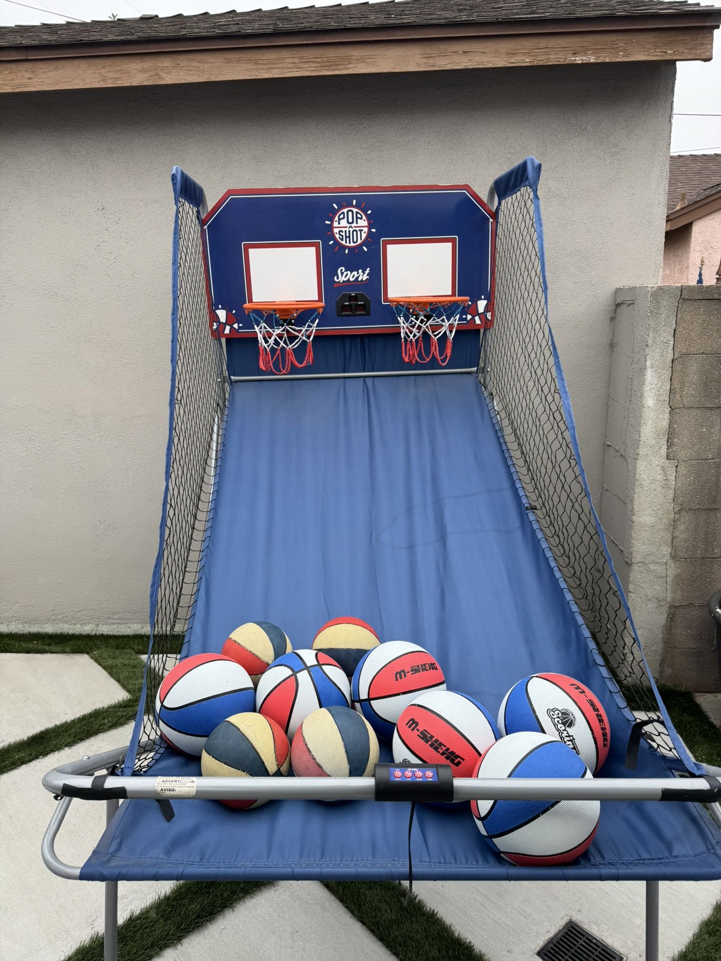 Pop A Shot Arcade Style Game