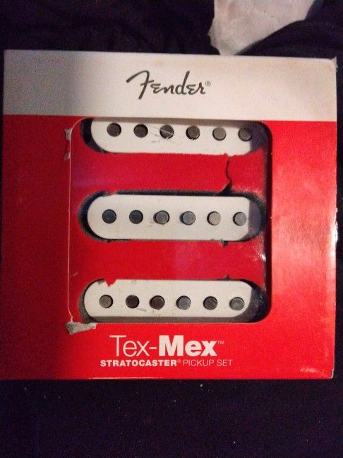 Vintage Fender Stratocaster Tex-mex Guitar Pickups