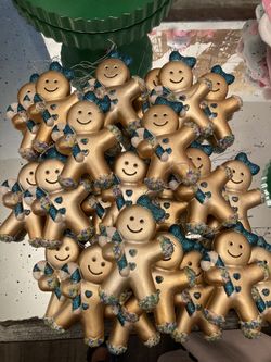 Gingerbread Man Christmas Ornaments 