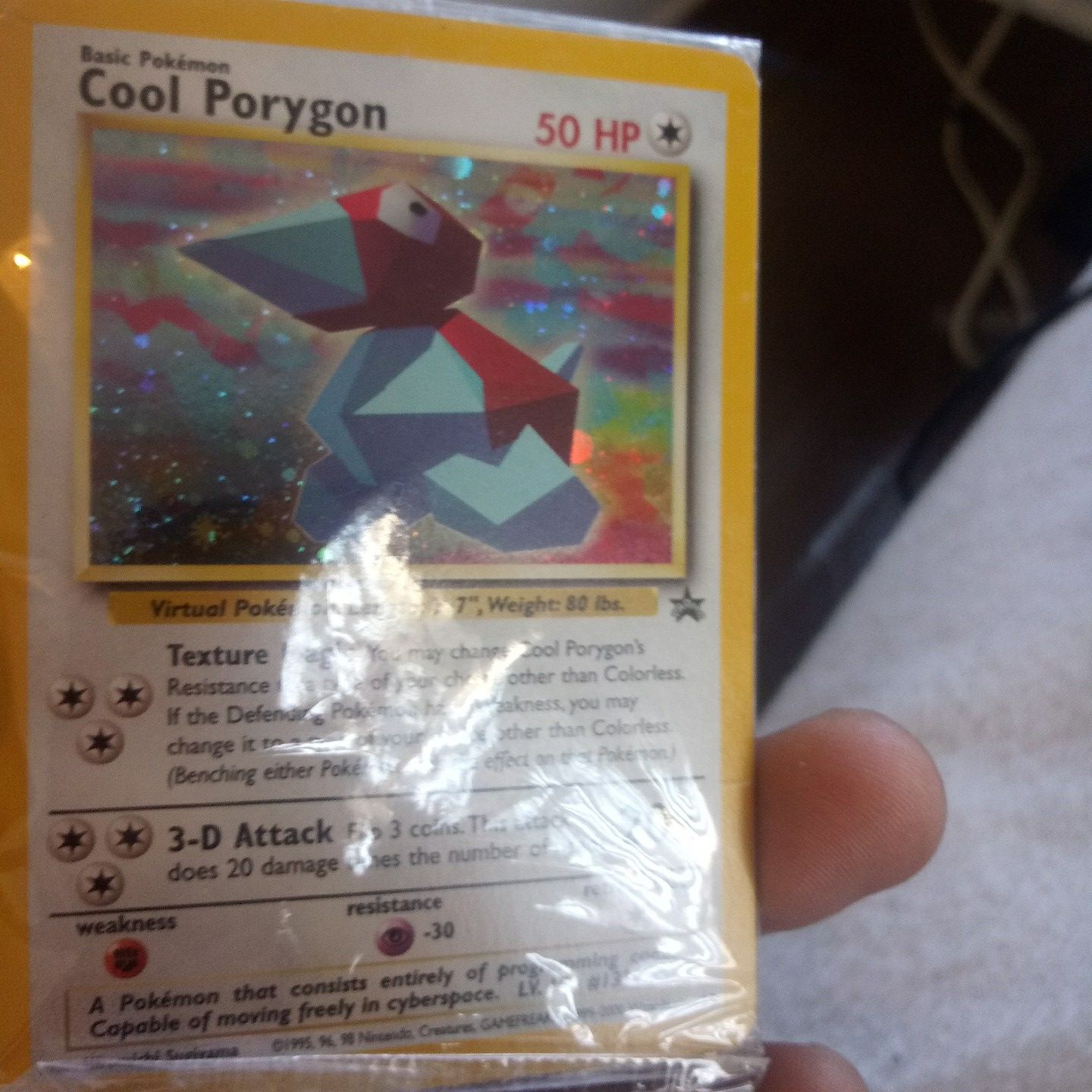 Factory sealed cool porygon