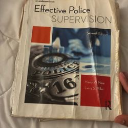 Effective Police Supervision 7 Edition
