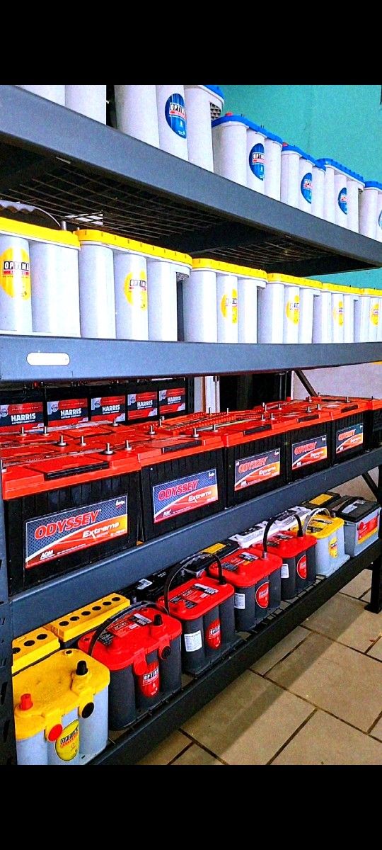 Batteries, Hydraulic Lowrider, Solar, RV, Marine, AGM, 6 Volt Golf Cart