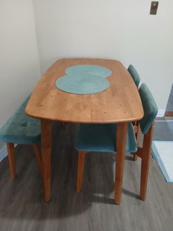 Solid Wood Dinette Set