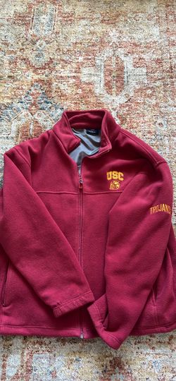 Vintage Pro Player USC Trojans Fleece Jacket XL