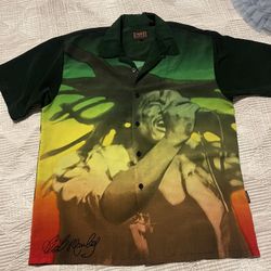 Bob Marley Mens Size L Shirt Like New Condition