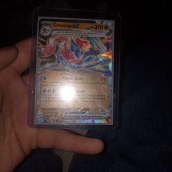 Pokemon Card Of Greninja Ex