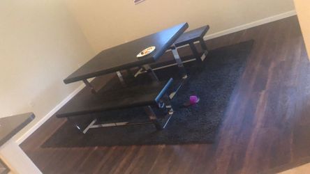 Black Vintage Modern dining table