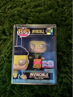 Funko Pop Invincible (Floating) with Pop Protector