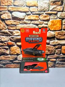 2026 Matchbox Moving Parts #22 1977 Pontiac  Firebird STARLIGHT BLACK