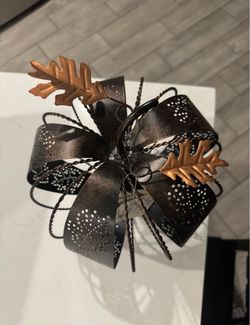 Metal Pumpkin Decor