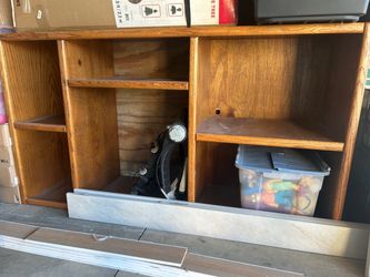 Wood shelf