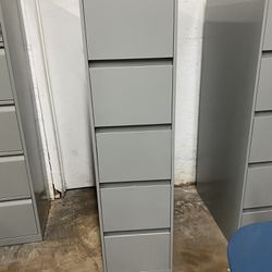 Steelcase 5 Drawer Vertical File Cabinet 