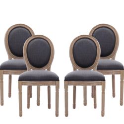 Set Of 4 Dining Chairs New Luxury