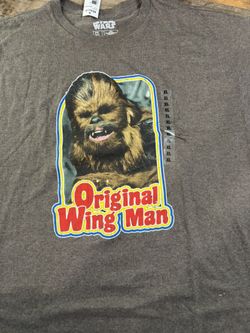 Chewbacca T-Shirt, Gray XL