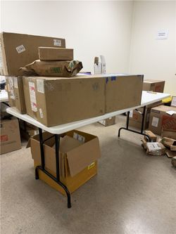 White Folding Table - $5 - Irvine Pickup