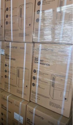 Seasons 35 Pint Dehumidifier – Lot of Units